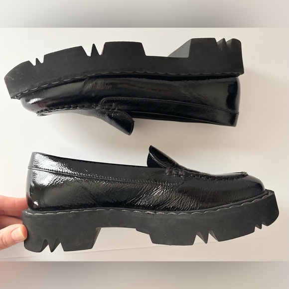 Aquatalia Haley Pantent Leather Loafers - Picture 7 of 11